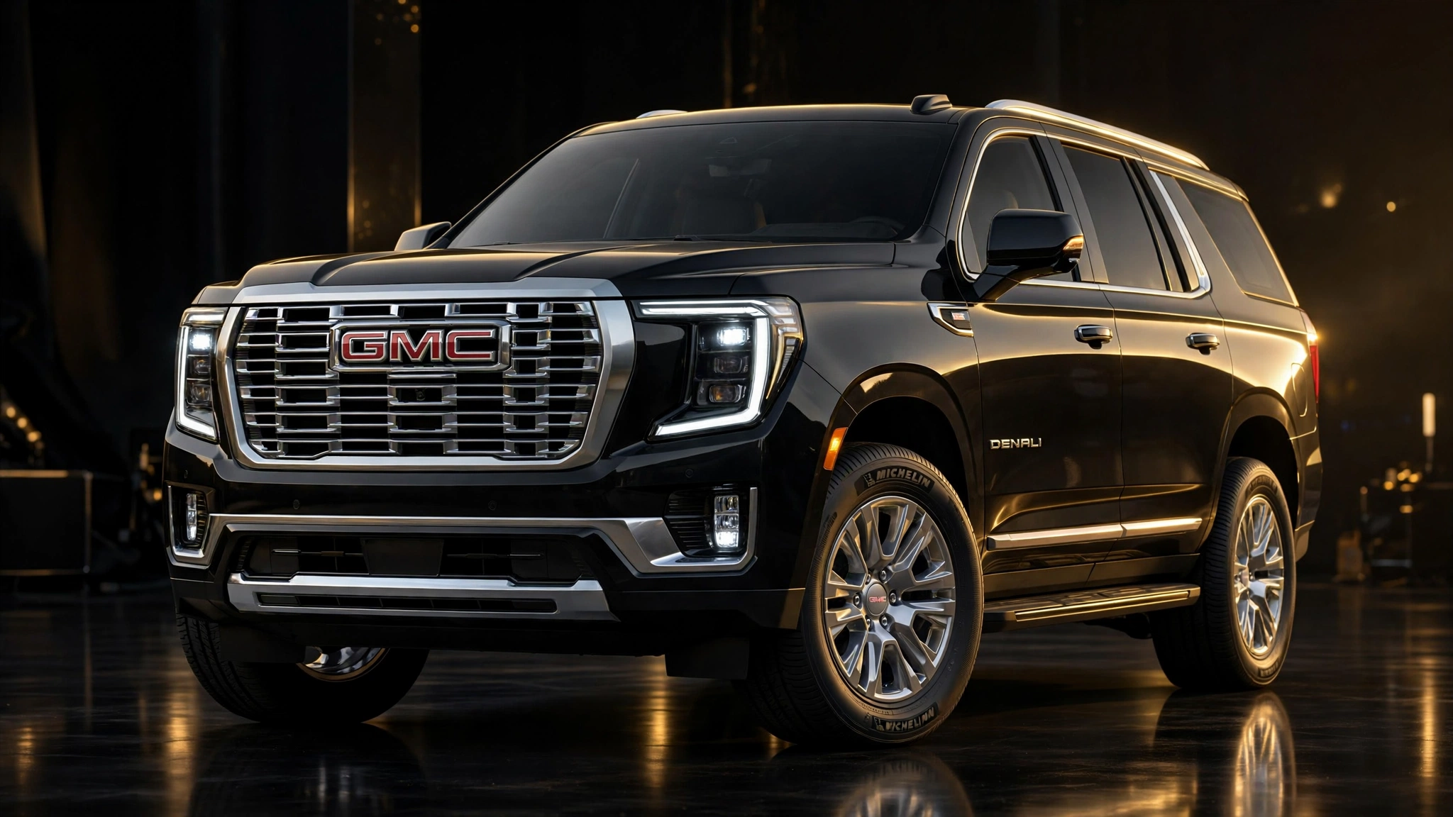 Black 2026 GMC Denali XLE — A1 Ride USA luxury SUV